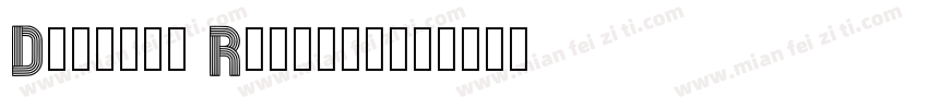 Dubline Regular字体转换